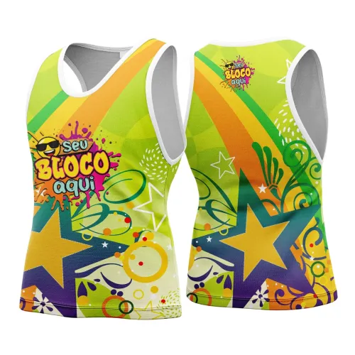 Arte para Abadá Personalizado de Bloco – Carnaval 2026