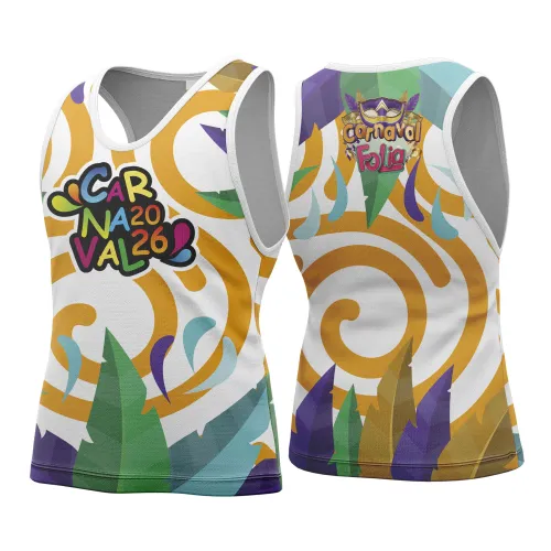 Arte para Abadá Personalizado de Bloco – Carnaval 2026