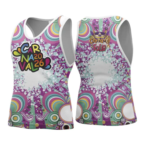 Arte para Abadá Personalizado de Bloco – Carnaval 2026