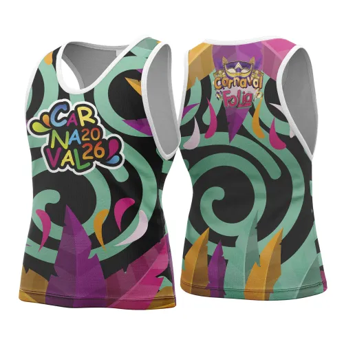 Arte para Abadá Personalizado de Bloco – Carnaval 2026