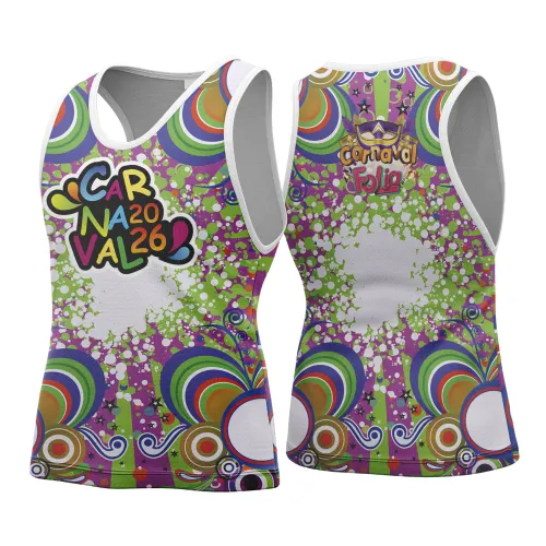 Arte para Abadá Personalizado de Bloco – Carnaval 2026