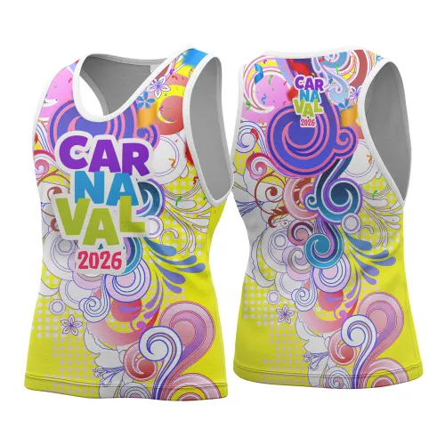 Arte para Abadá Personalizado de Bloco – Carnaval 2026