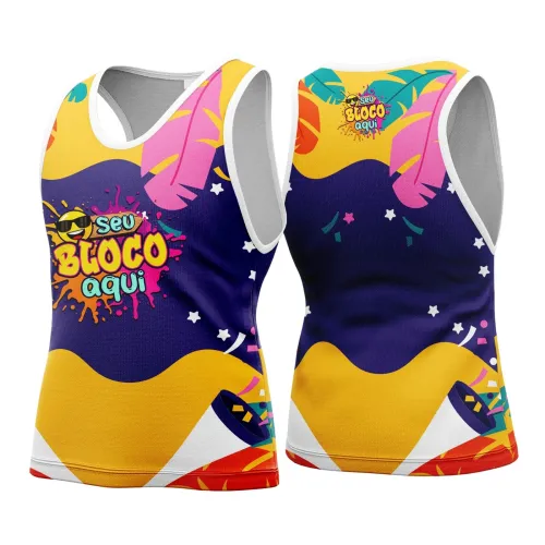 Arte para Abadá Personalizado de Bloco – Carnaval 2026