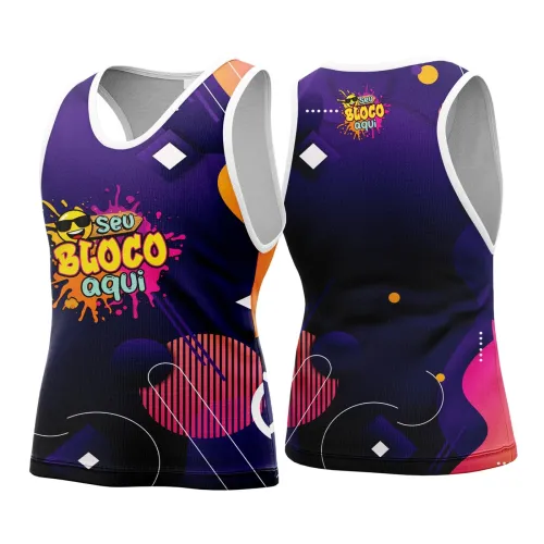 Arte para Abadá Personalizado de Bloco – Carnaval 2026