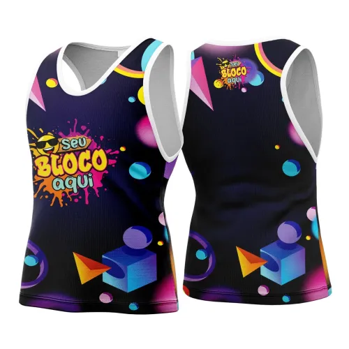 Arte para Abadá Personalizado de Bloco – Carnaval 2026