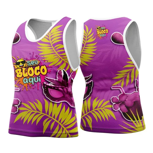 Arte para Abadá Personalizado de Bloco – Carnaval 2026