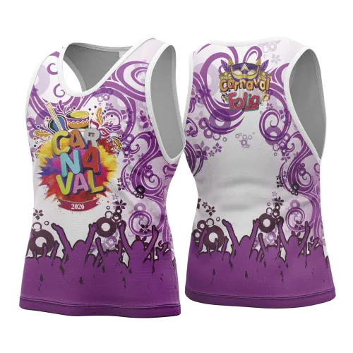 Arte para Abadá Personalizado de Bloco – Carnaval 2026