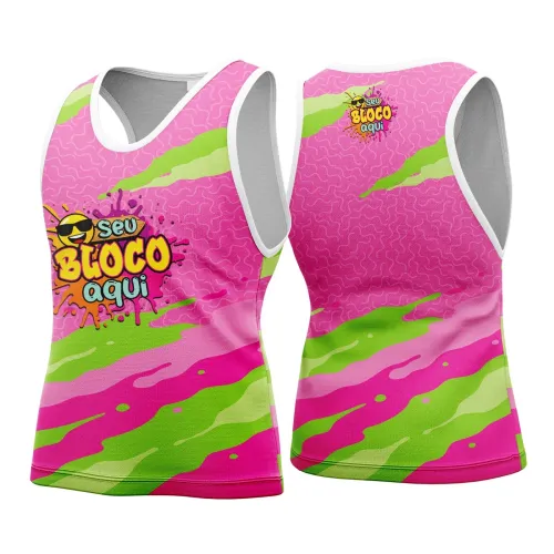 Arte para Abadá Personalizado de Bloco – Carnaval 2026