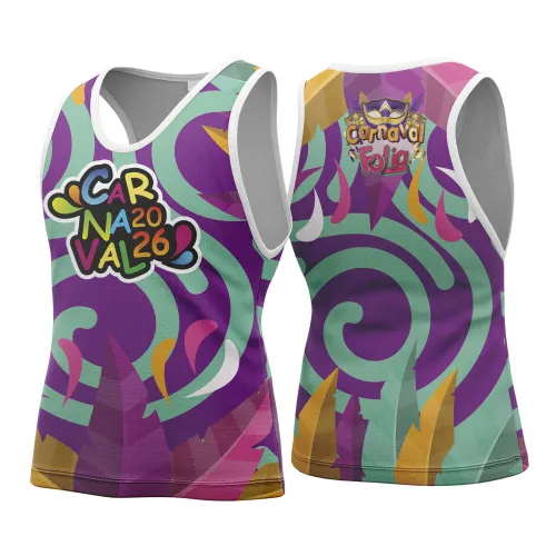 Arte para Abadá Personalizado de Bloco – Carnaval 2026