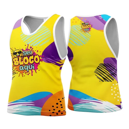 Arte para Abadá Personalizado de Bloco – Carnaval 2026