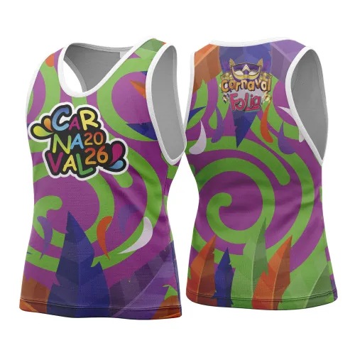 Arte para Abadá Personalizado de Bloco – Carnaval 2026