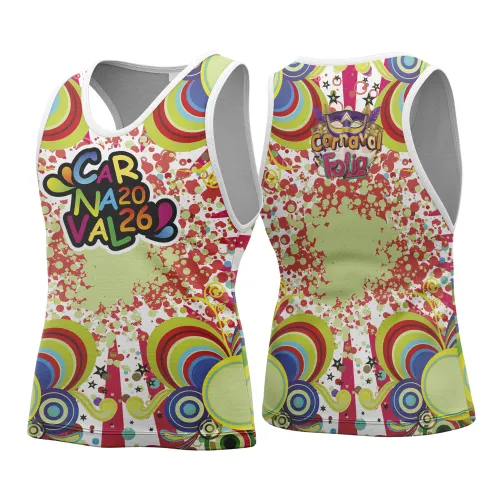 Arte para Abadá Personalizado de Bloco – Carnaval 2026