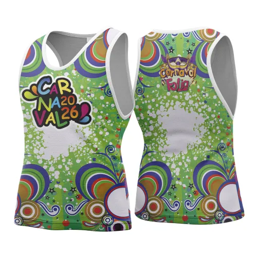 Arte para Abadá Personalizado de Bloco – Carnaval 2026