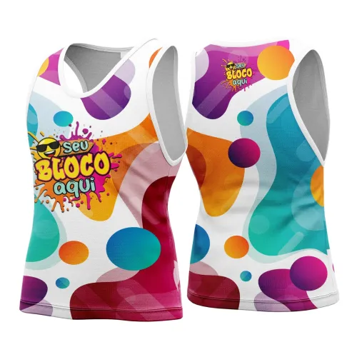 Arte para Abadá Personalizado de Bloco – Carnaval 2026