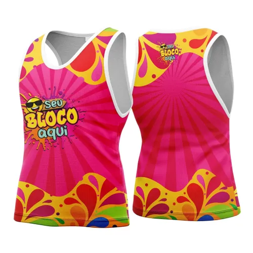 Arte para Abadá Personalizado de Bloco – Carnaval 2026