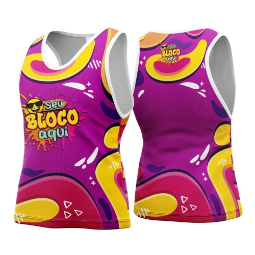 Arte para Abadá Personalizado de Bloco – Carnaval 2026