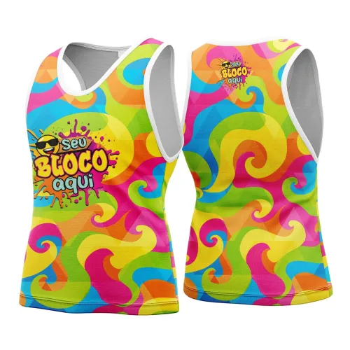 Arte para Abadá Personalizado de Bloco – Carnaval 2026