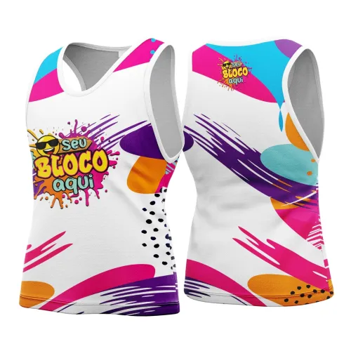 Arte para Abadá Personalizado de Bloco – Carnaval 2026