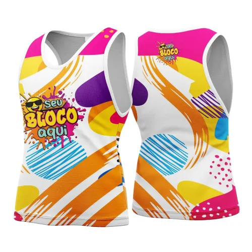 Arte para Abadá Personalizado de Bloco – Carnaval 2026