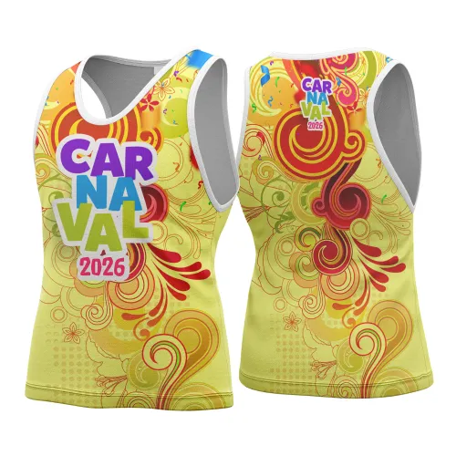 Arte para Abadá Personalizado de Bloco – Carnaval 2026