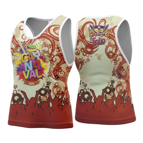 Arte para Abadá Personalizado de Bloco – Carnaval 2026