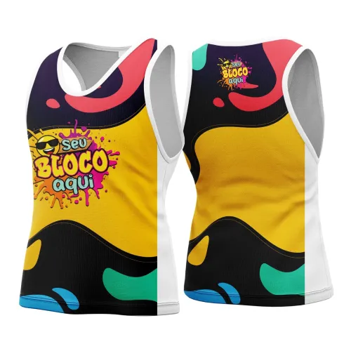 Arte para Abadá Personalizado de Bloco – Carnaval 2026