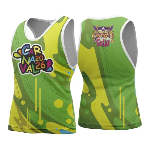 Arte para Abadá Personalizado de Bloco – Carnaval 2026