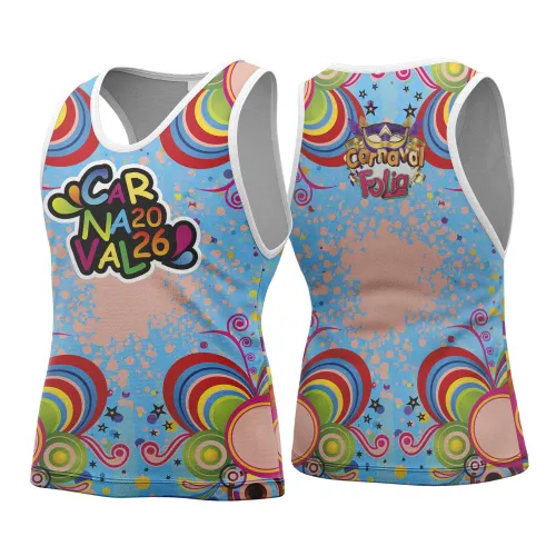 Arte para Abadá Personalizado de Bloco – Carnaval 2026