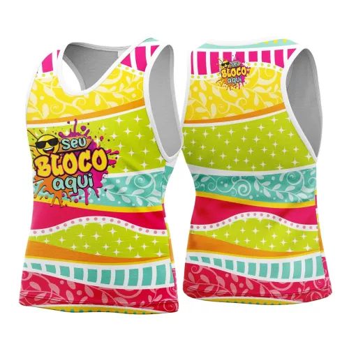 Arte para Abadá Personalizado de Bloco – Carnaval 2026