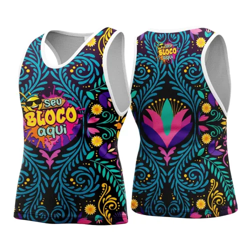 Arte para Abadá Personalizado de Bloco – Carnaval 2026