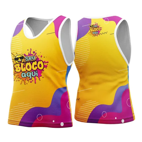 Arte para Abadá Personalizado de Bloco – Carnaval 2026