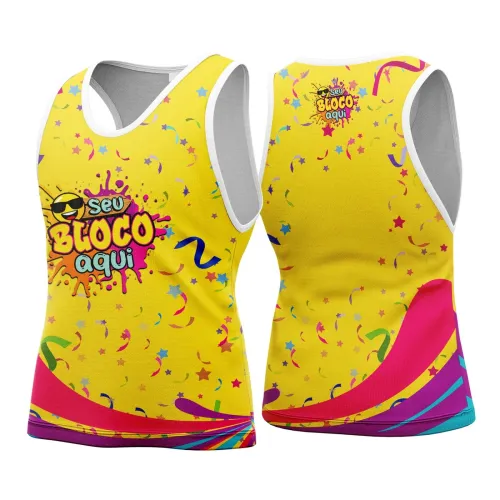 Arte para Abadá Personalizado de Bloco – Carnaval 2026