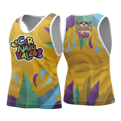 Arte para Abadá Personalizado de Bloco – Carnaval 2026