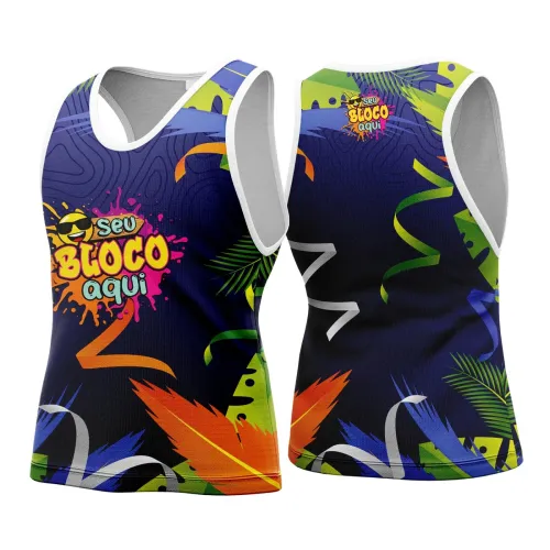 Arte para Abadá Personalizado de Bloco – Carnaval 2026