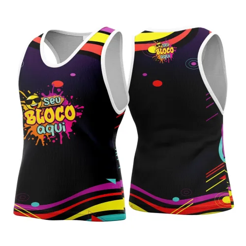 Arte para Abadá Personalizado de Bloco – Carnaval 2026