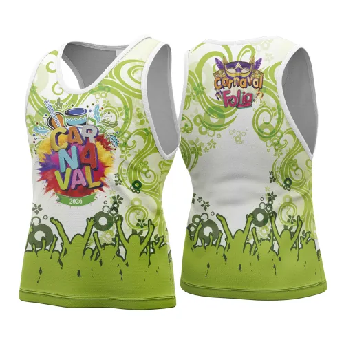 Arte para Abadá Personalizado de Bloco – Carnaval 2026