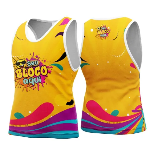 Arte para Abadá Personalizado de Bloco – Carnaval 2026