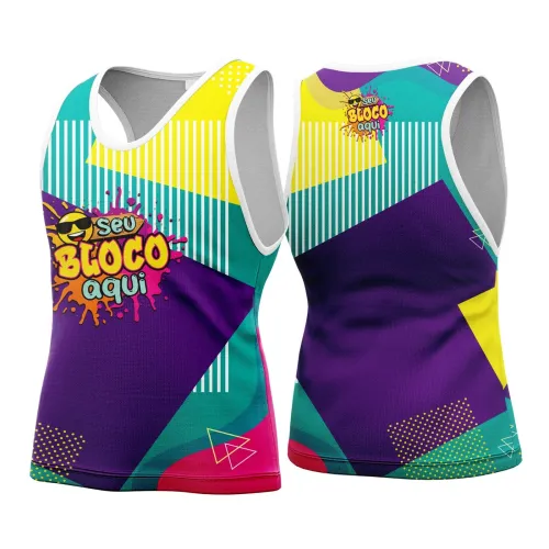 Arte para Abadá Personalizado de Bloco – Carnaval 2026