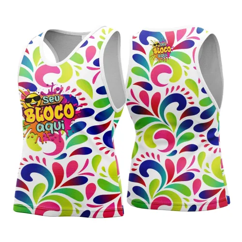 Arte para Abadá Personalizado de Bloco – Carnaval 2026