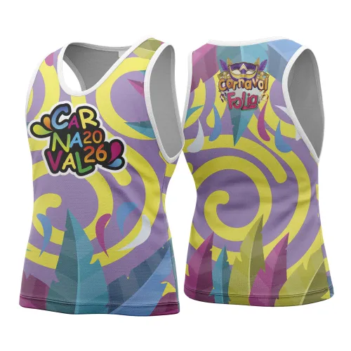 Arte para Abadá Personalizado de Bloco – Carnaval 2026