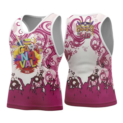 Arte para Abadá Personalizado de Bloco – Carnaval 2026