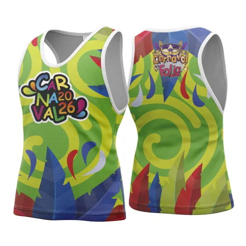 Arte para Abadá Personalizado de Bloco – Carnaval 2026