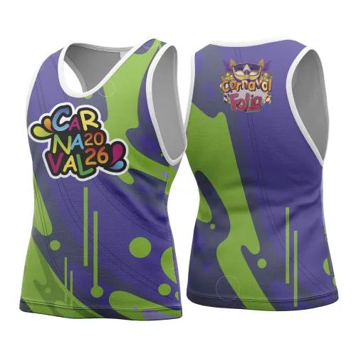 Arte para Abadá Personalizado de Bloco – Carnaval 2026