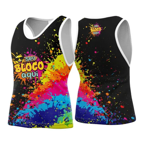 Arte para Abadá Personalizado de Bloco – Carnaval 2026