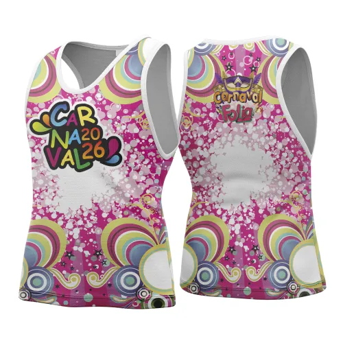 Arte para Abadá Personalizado de Bloco – Carnaval 2026