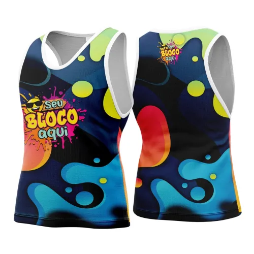 Arte para Abadá Personalizado de Bloco – Carnaval 2026