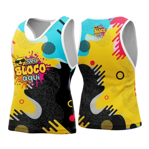 Arte para Abadá Personalizado de Bloco – Carnaval 2026