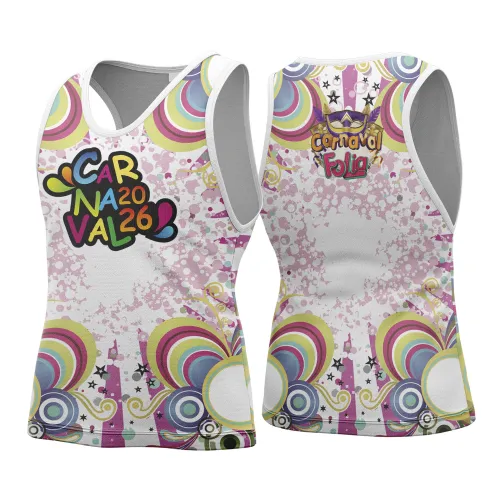 Arte para Abadá Personalizado de Bloco – Carnaval 2026