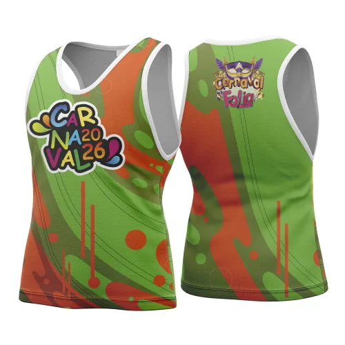 Arte para Abadá Personalizado de Bloco – Carnaval 2026