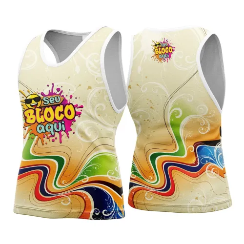 Arte para Abadá Personalizado de Bloco – Carnaval 2026